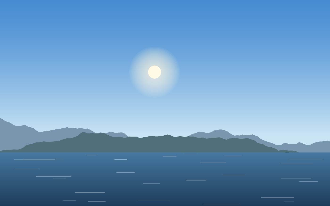 Landschaftsillustration