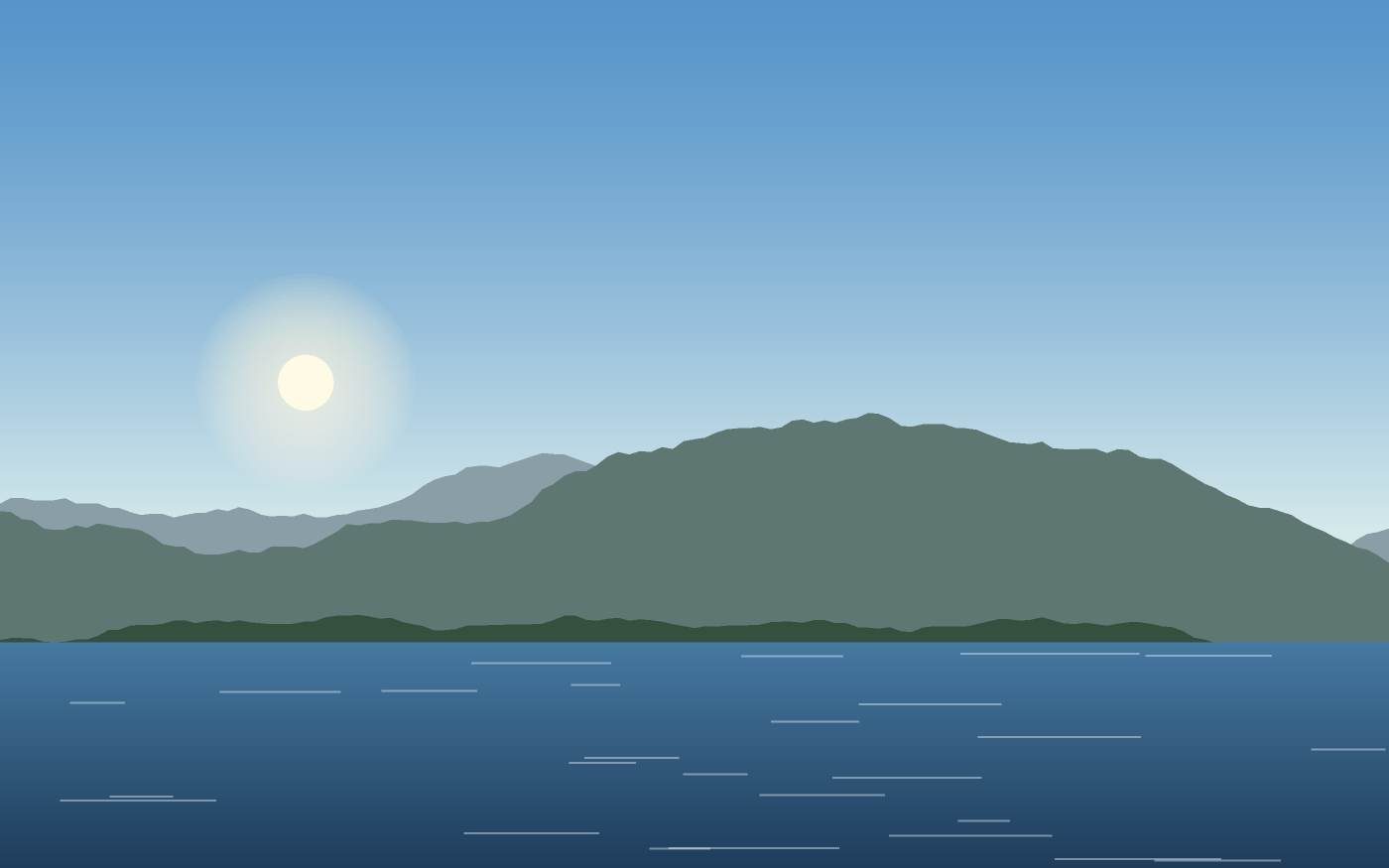 Landschaftsillustration
