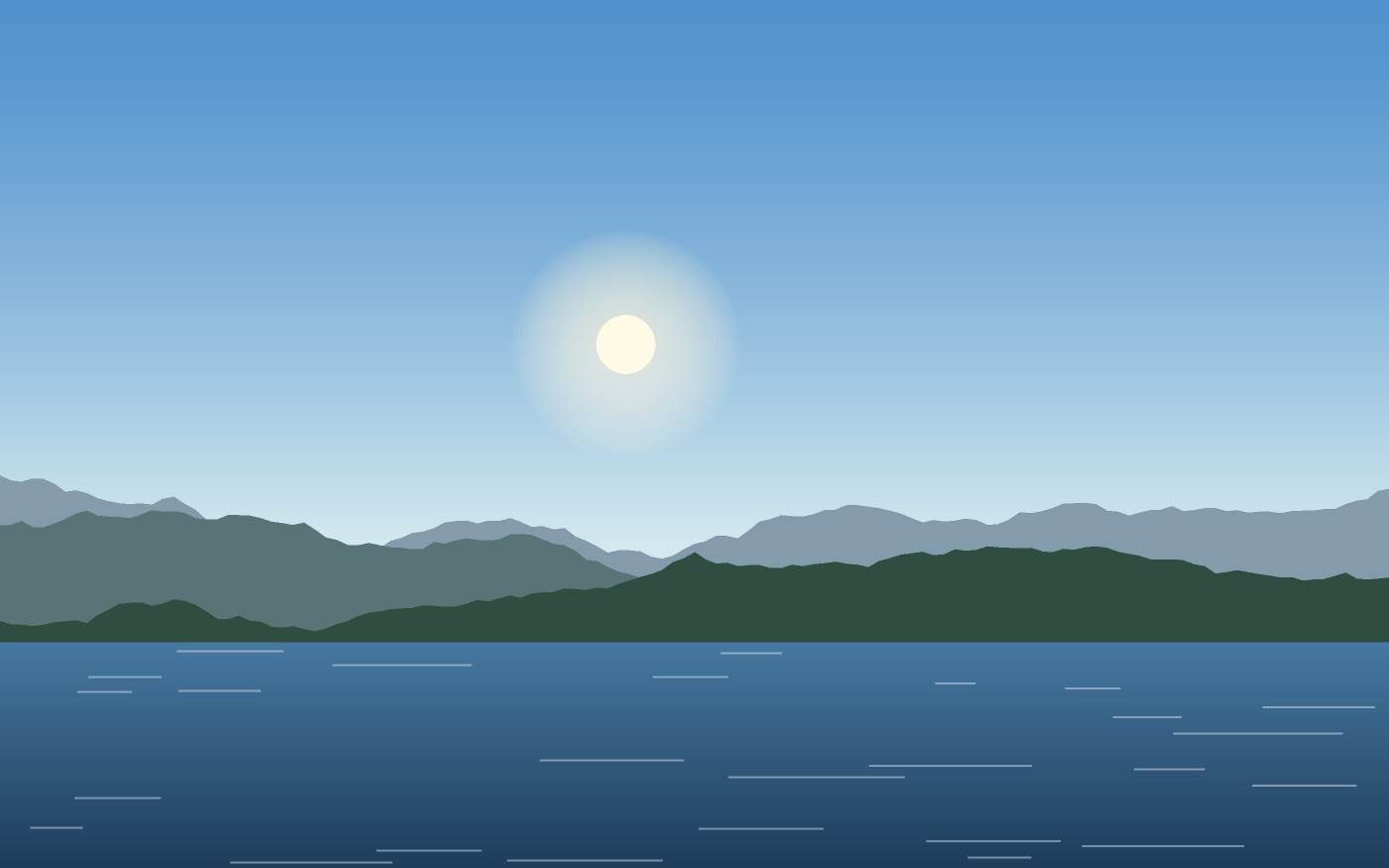 Ilustrace krajiny