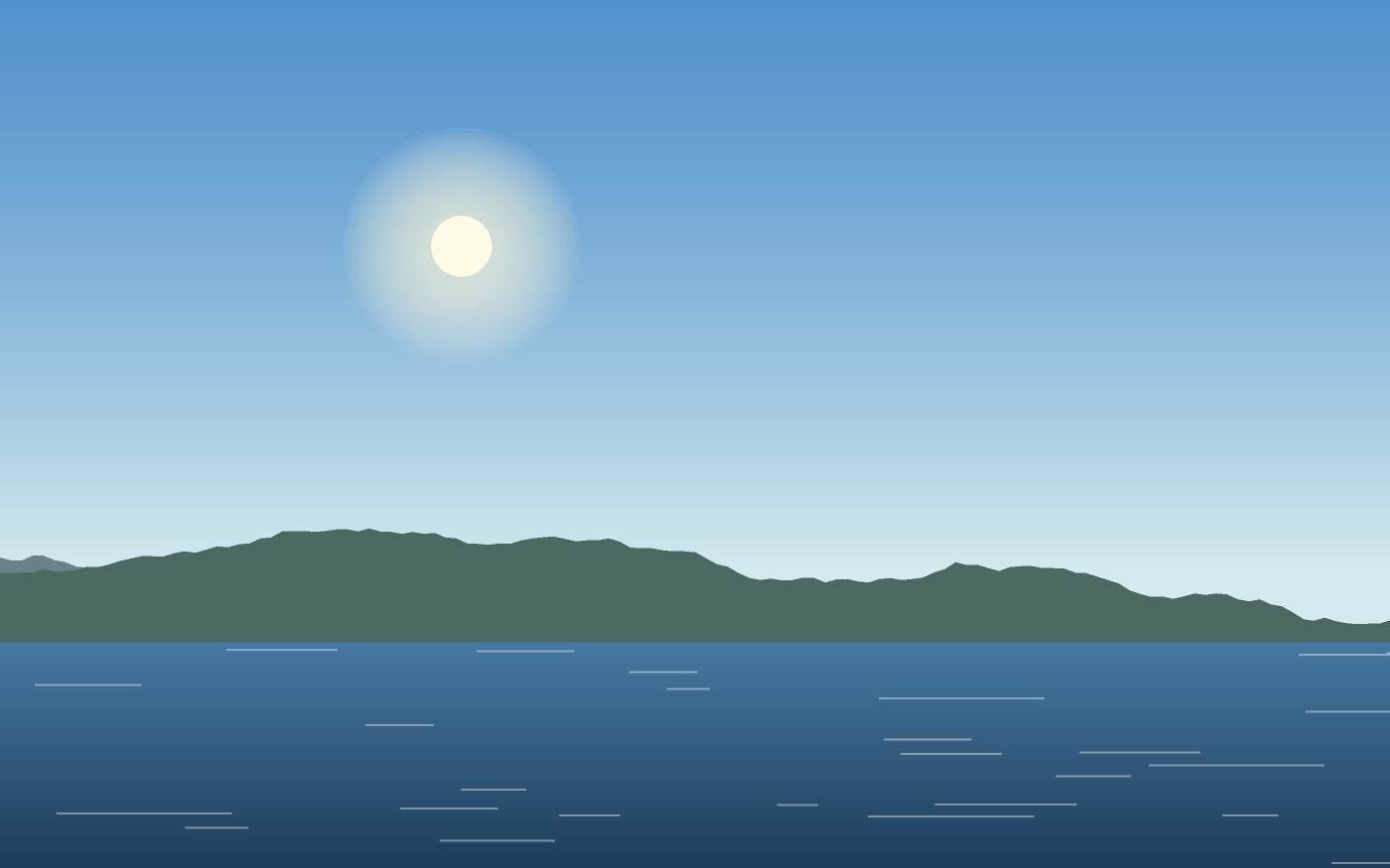 Landschaftsillustration