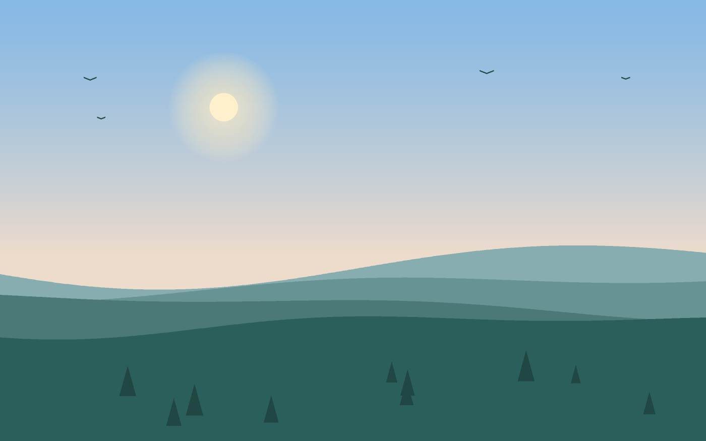 Landskabsillustration