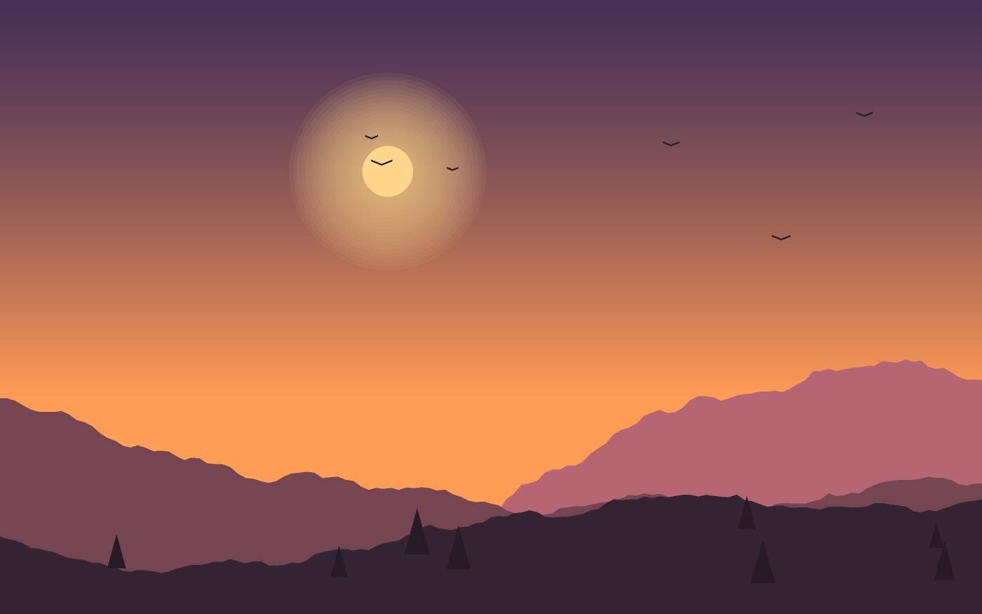 Landskabsillustration