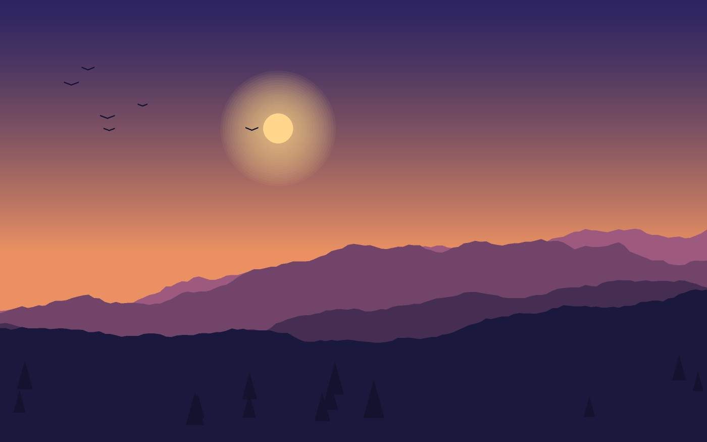 Landskabsillustration