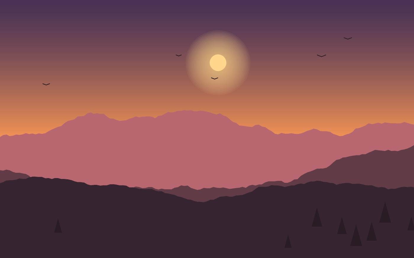 Illustration de paysage