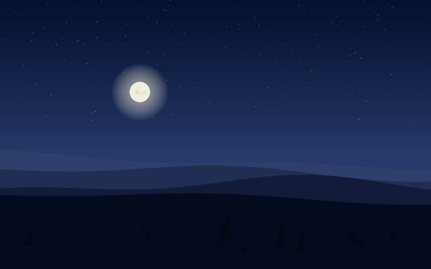 Illustrazione di un paesaggio