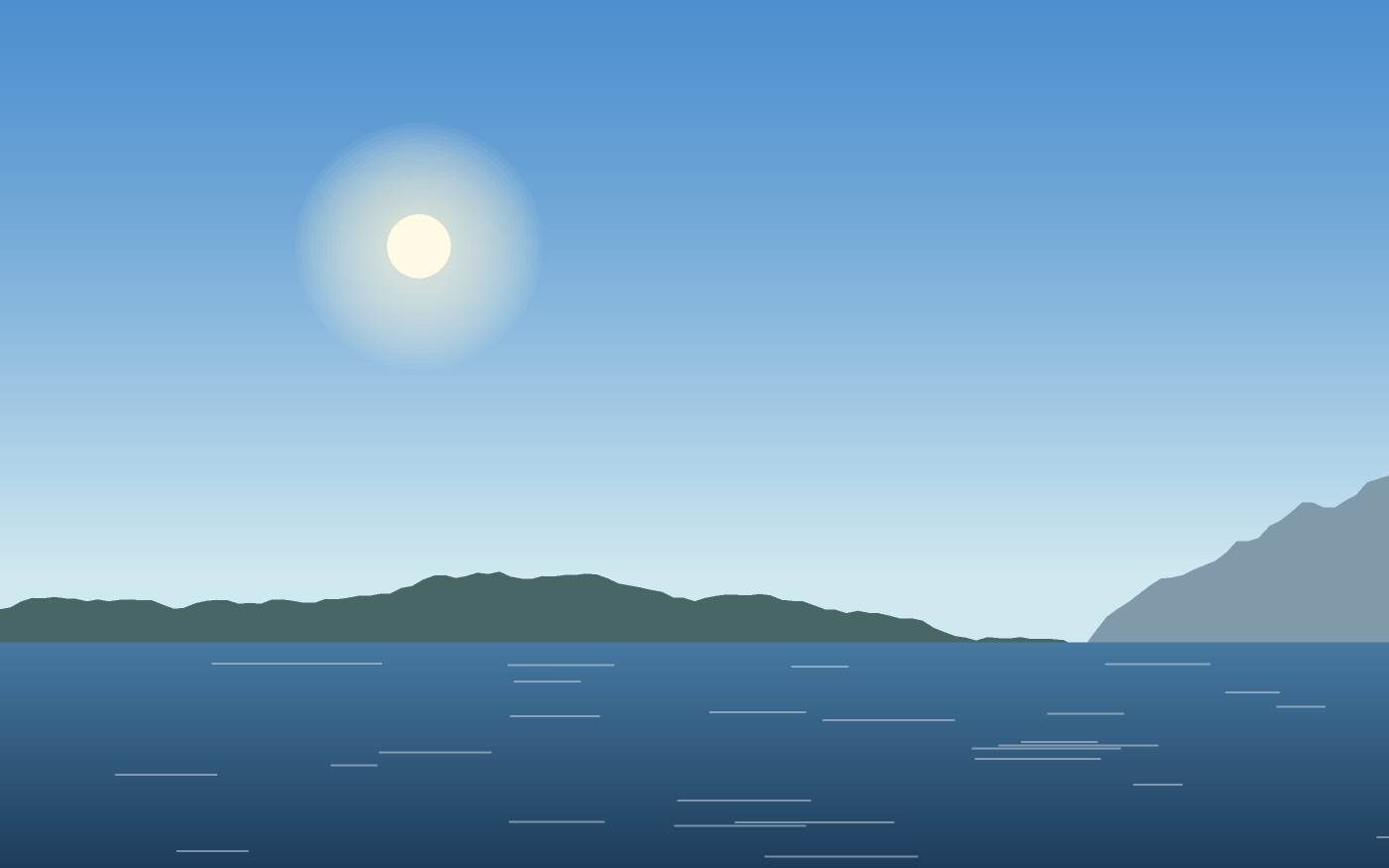 Landschapsillustratie