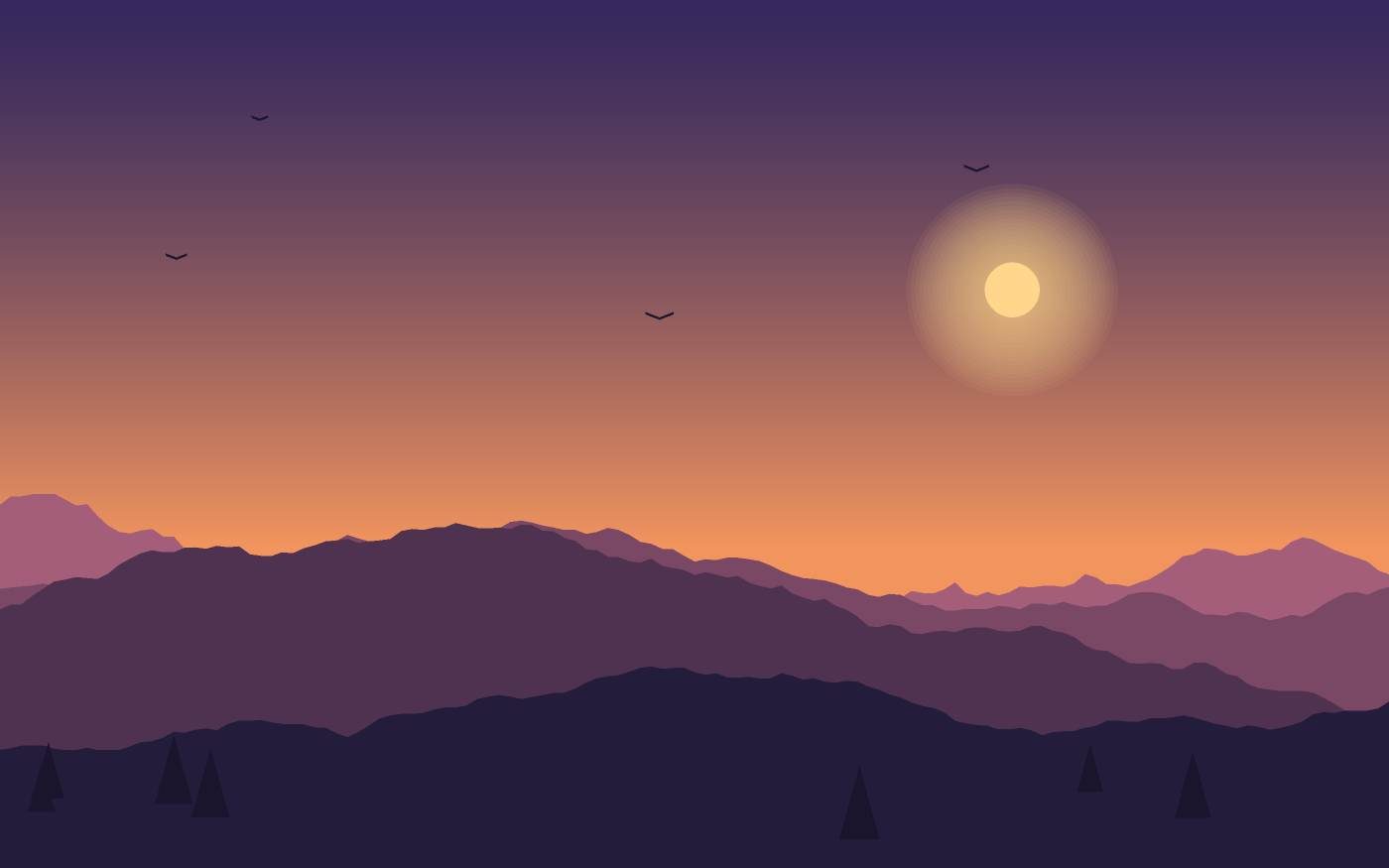 Landskapsillustration