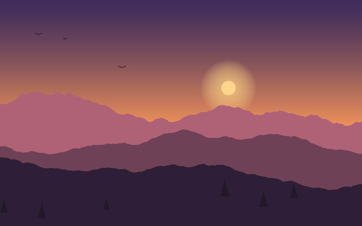 Landskapsillustration