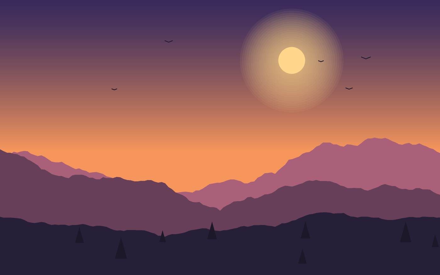 Landskapsillustration