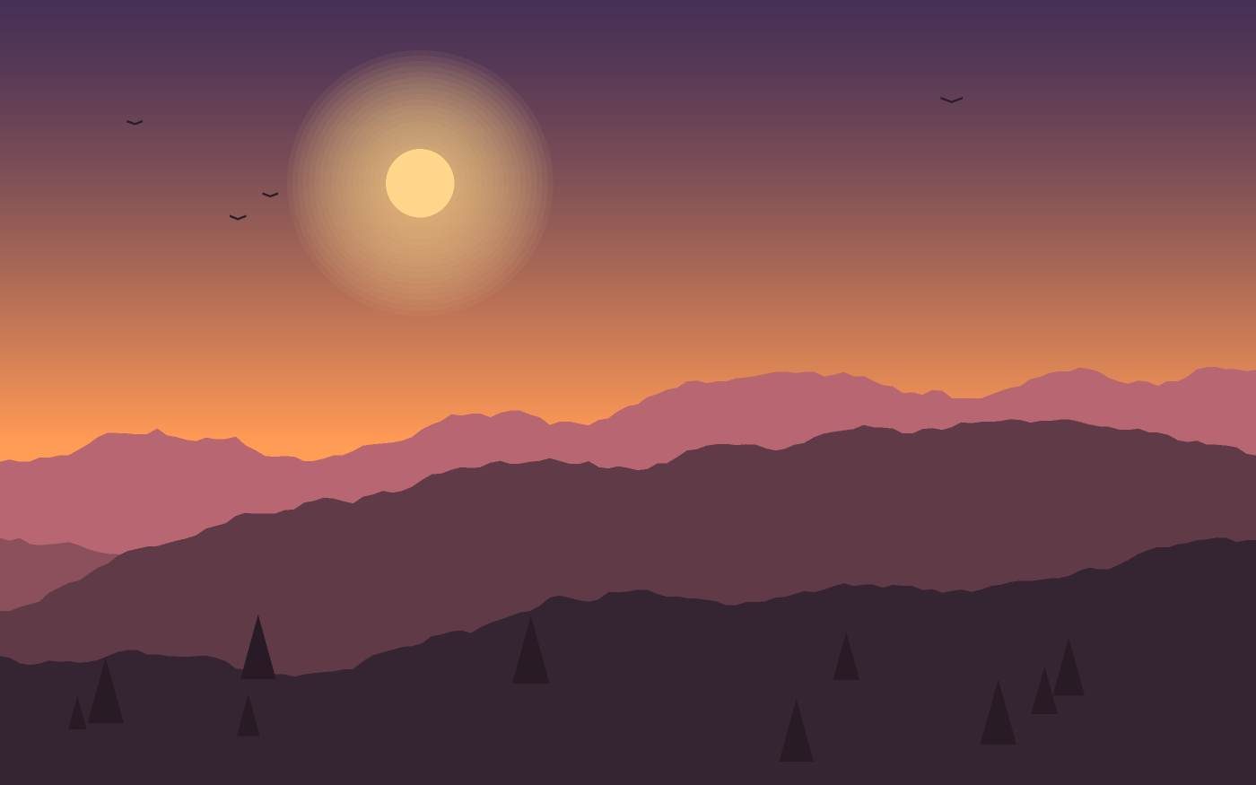 Landscape illustration