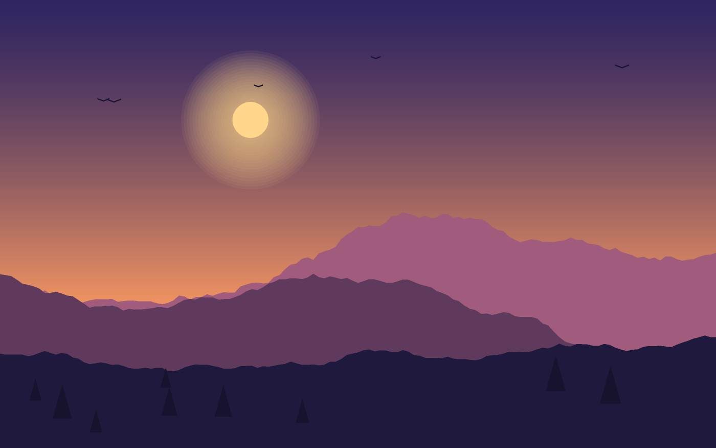 Landscape illustration